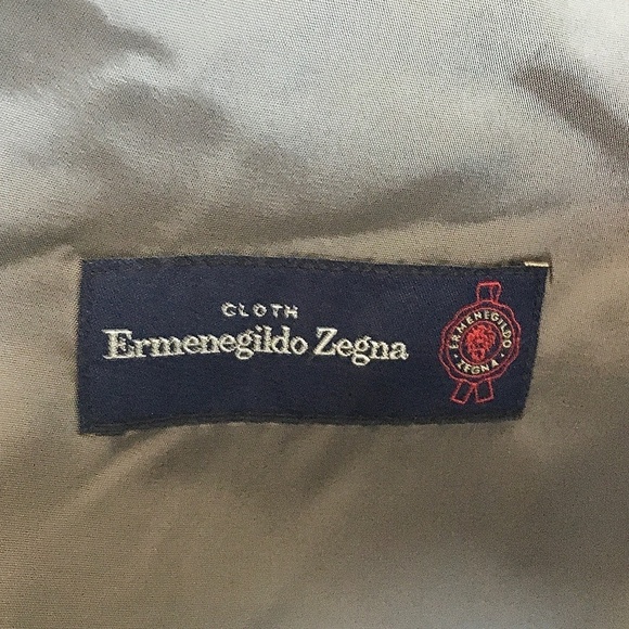 Ermenegildo Zegna x Bäumler Blazer Pinstripe Charcoal gray Silk Wool Sz 54/XL - Picture 5 of 15